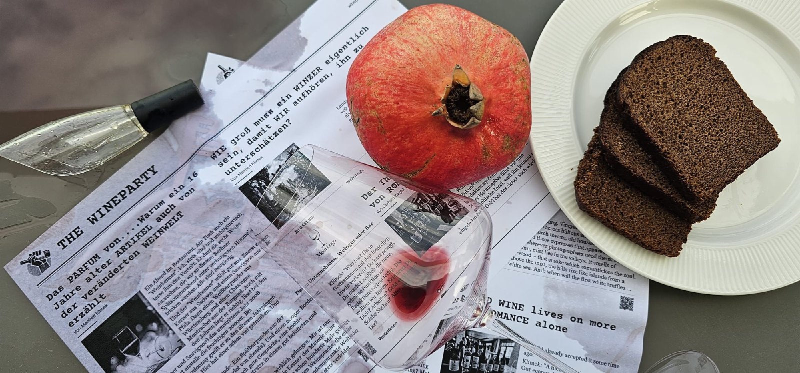 WIR BRINGEN WEIN WIEDER AUF DEN TISCH
