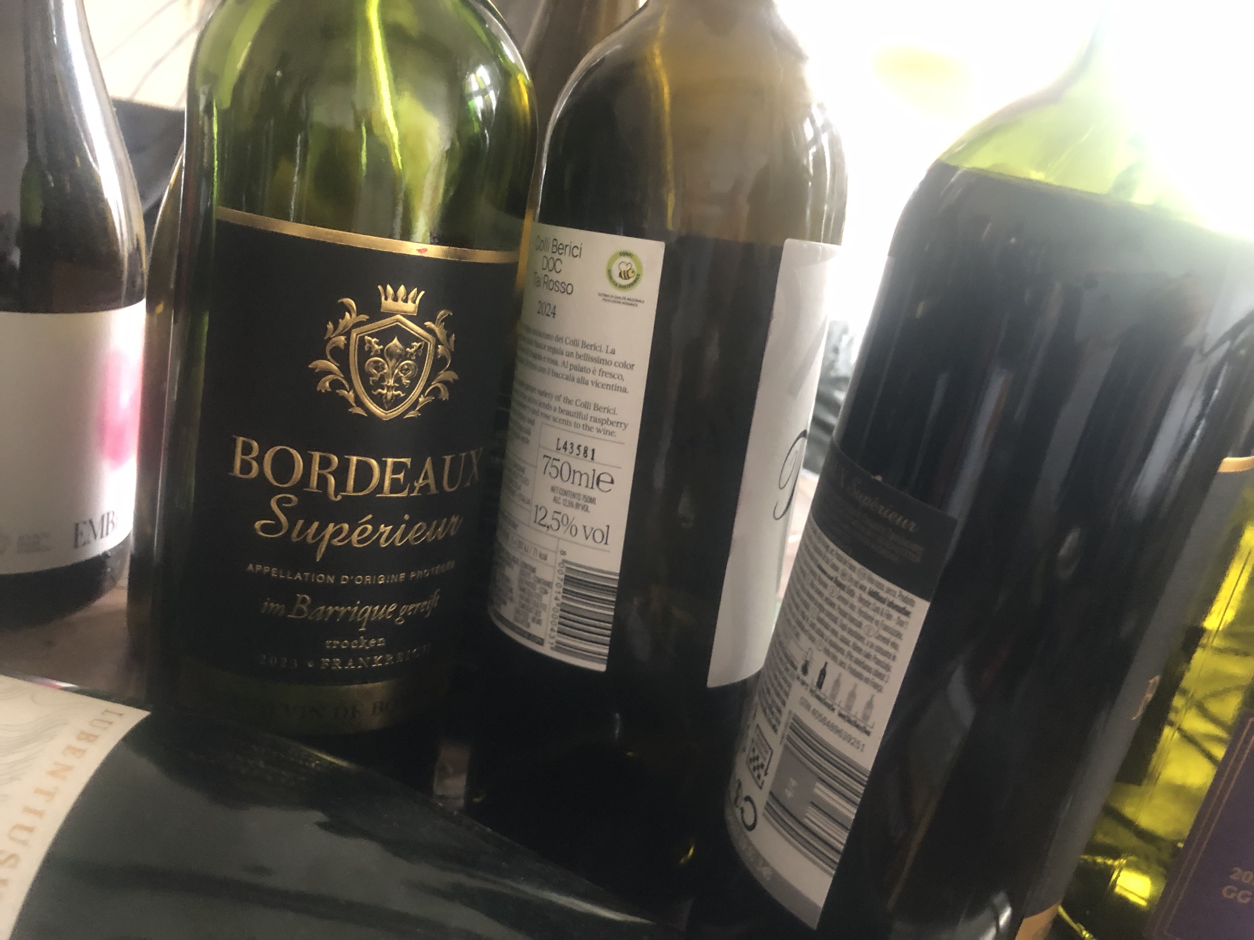 I survived German Discounter-Wines! Besuch von Unkle Klimschek aus den USA